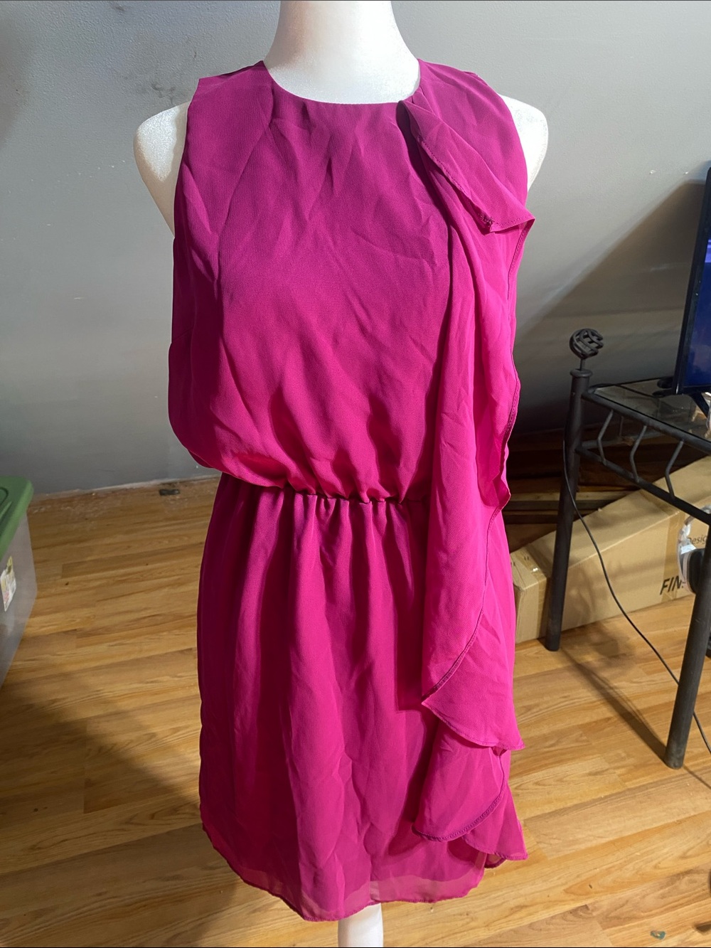 Bar iii Magenta Mini Dress